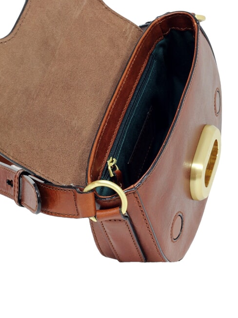 ILARIA Borsa mini in pelle a tracolla MARRONE - Borse Donna