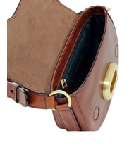 THE BRIDGE ILARIA Borsa mini in pelle a tracolla MARRONE - Borse Donna - 3