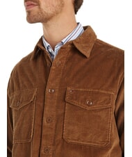 TOMMY HILFIGER TH Overshirt highland khaki - Camicie Uomo - 3