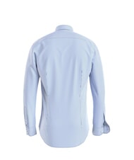 TOMMY HILFIGER TH  Camicia maniche lunghe in cotone vessel blue - Camicie Uomo - 5