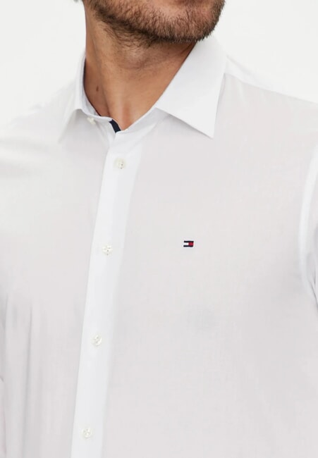 TH Cotton Camicia a maniche lunghe optic white - Camicie Uomo