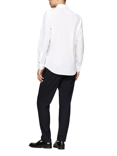 TH  Camicia maniche lunghe in cotone optic white - Camicie Uomo