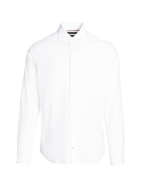 TH  Camicia maniche lunghe in cotone optic white - Camicie Uomo