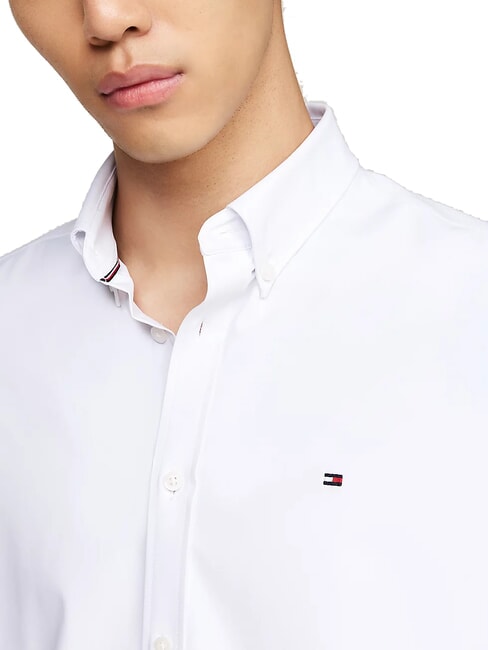 TH  Camicia maniche lunghe optic white - Camicie Uomo