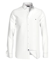 TOMMY HILFIGER TH  Camicia Uomo in cotone optic white - Camicie Uomo - 4
