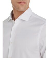 TOMMY HILFIGER TH  Camicia in cotone, a maniche lunghe optic white - Camicie Uomo - 3