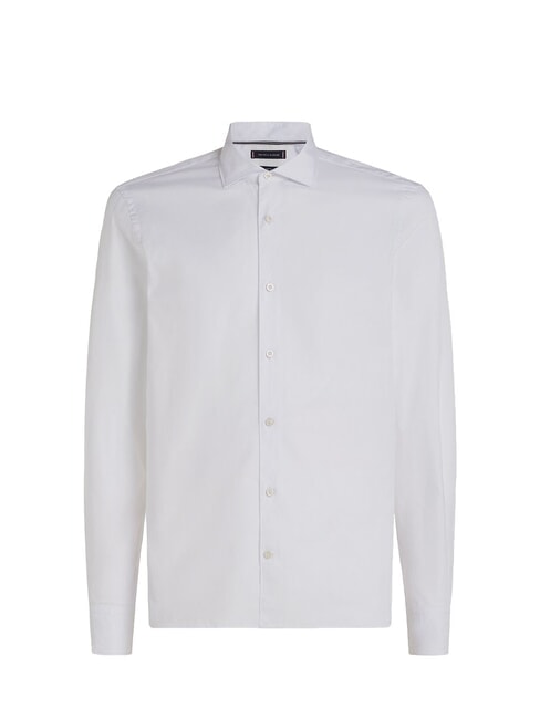 TH  Camicia in cotone, a maniche lunghe optic white - Camicie Uomo