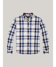 TOMMY HILFIGER TH KIDS Camicia tartan vibrant indigo - Camicie Bambino - 4