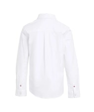 TOMMY HILFIGER TH KIDS New York Camicia in cotone white - Camicie Bambino - 5
