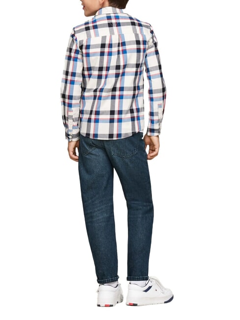 TH KIDS Camicia tartan vibrant indigo - Camicie