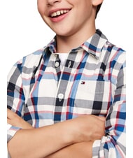 TOMMY HILFIGER TH KIDS Camicia tartan vibrant indigo - Camicie - 3