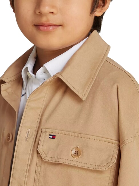 TH KIDS Giacca Overshirt classic khaki - Camicie Bambino