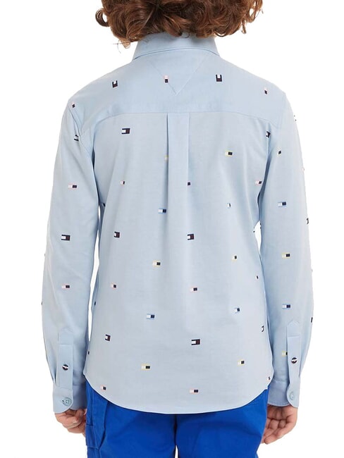 TH KIDS Camicia in cotone maniche lunghe vessel blue - Camicie Bambino