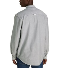 TOMMY HILFIGER TH JEANS Camicia in cotone silver grey htr - Camicie Uomo - 2