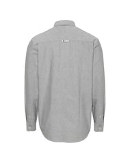 TOMMY HILFIGER TH JEANS Camicia in cotone silver grey htr - Camicie Uomo - 5
