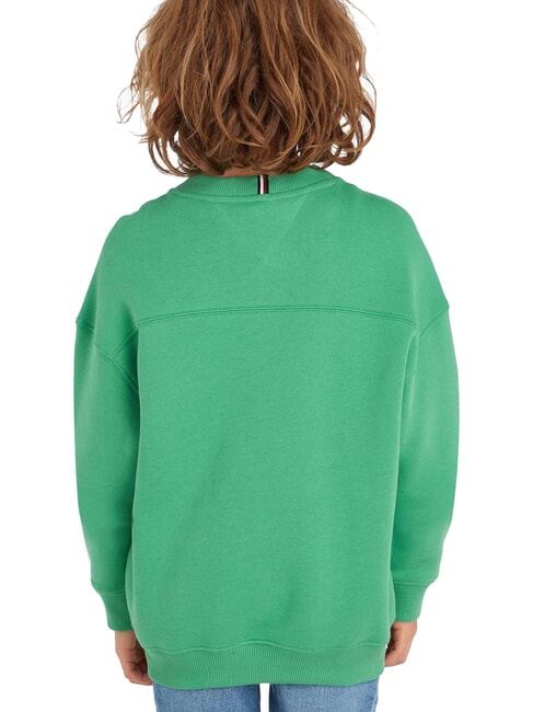 TH KIDS Felpa misto cotone coastal green - Felpe Bambini
