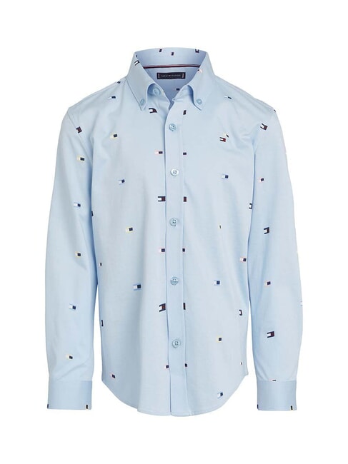 TH KIDS Camicia in cotone maniche lunghe vessel blue - Camicie Bambino