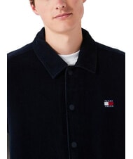 TOMMY HILFIGER TH JEANS Camicia Overshirt dark night navy - Camicie Uomo - 3