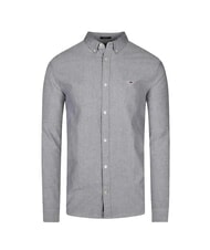 TOMMY HILFIGER TH JEANS Camicia in cotone dark night navy - Camicie Uomo - 4