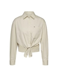 TOMMY HILFIGER TH JEANS  Camicia a maniche lunghe newsprint - Camicie Donna - 4