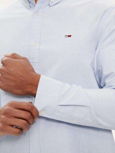 TH JEANS Camicia in cotone moderate blue - Camicie Uomo