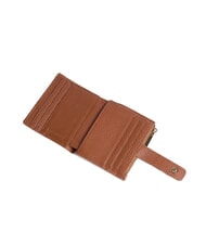 COCCINELLE METALLIC SOFT Mini Portafoglio in pelle cognac - Portafogli Donna - 2