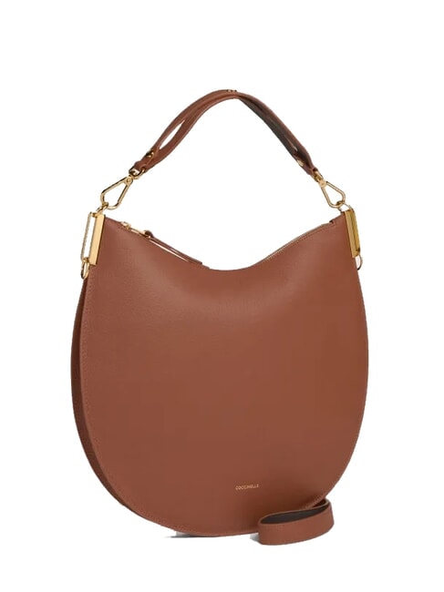 SUNUP  Borsa a spalla, con tracolla cognac/noir - Borse Donna