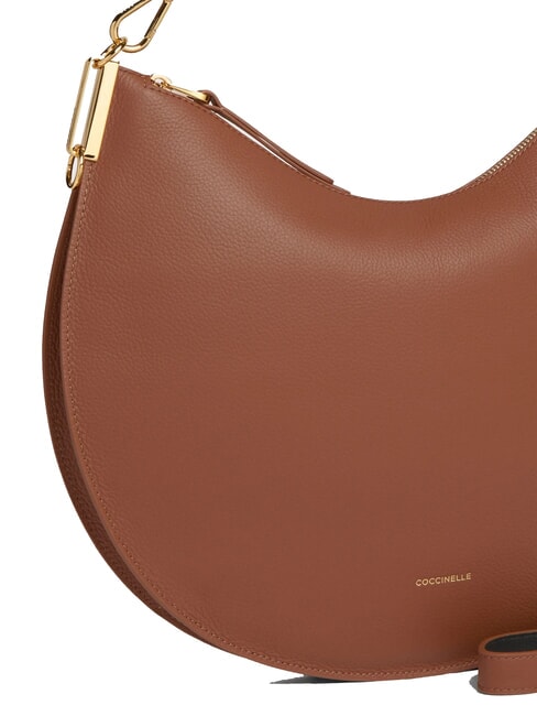 SUNUP  Borsa a spalla, con tracolla cognac/noir - Borse Donna