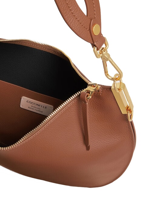 SUNUP  Borsa a spalla, con tracolla cognac/noir - Borse Donna