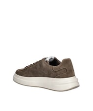 GUESS ELBA Sneakers in pelle suede brown - Scarpe Uomo - 5