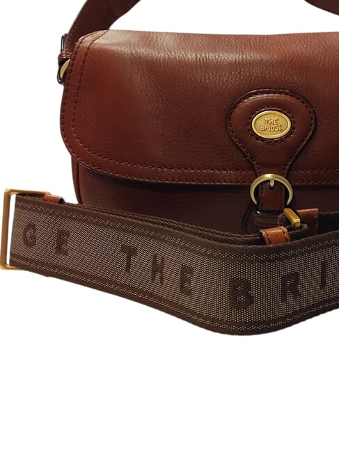 ISADORA Borsa a spalla in pelle MARRONE - Borse Donna