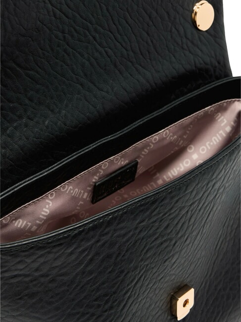 MEHMET Borsa a tracolla catena bicolor NERO - Borse Donna