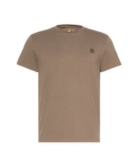TIMBERLAND SS DUNRIVER CREW T-shirt in cotone chocolate chip - T-shirt Uomo - 4