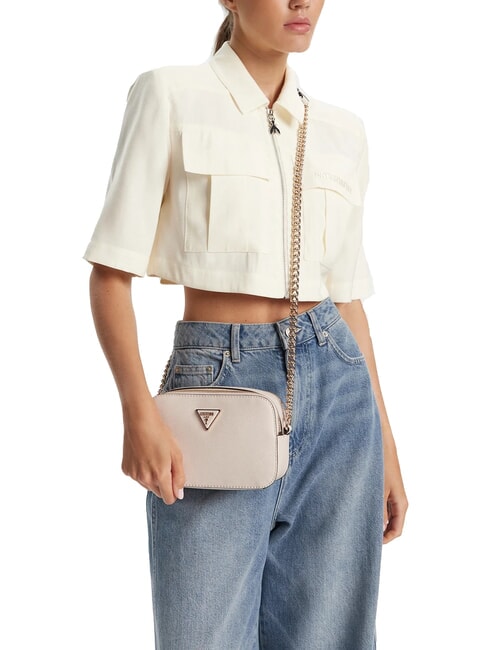 NOELLE Mini camera bag a tracolla bone - Borse Donna