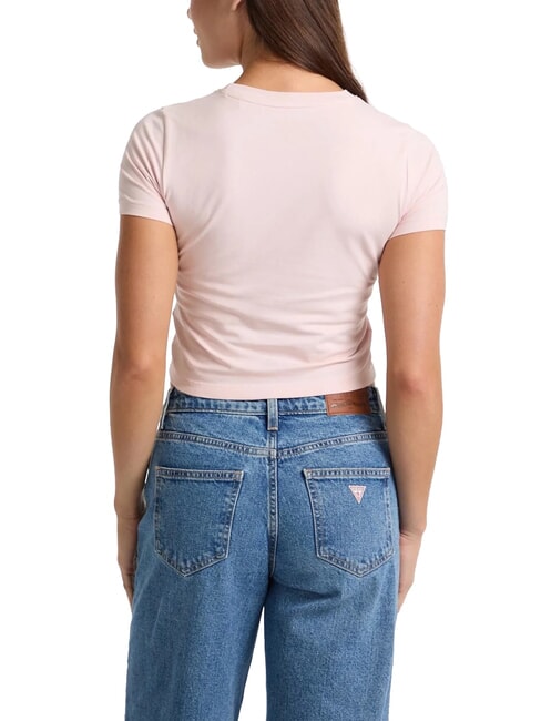 SS CN EMB STAR  T-shirt blush cotton - T-shirt e Top Donna