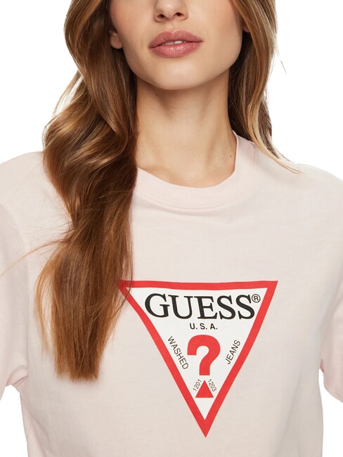 SS CN BOXY ICONIC  T-Shirt in cotone royal blush - T-shirt e Top Donna