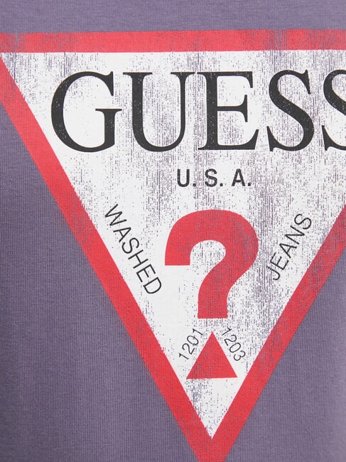 CLASSIC FIT LOGO T-shirt con logo triangolo violet wash - T-shirt e Top Donna