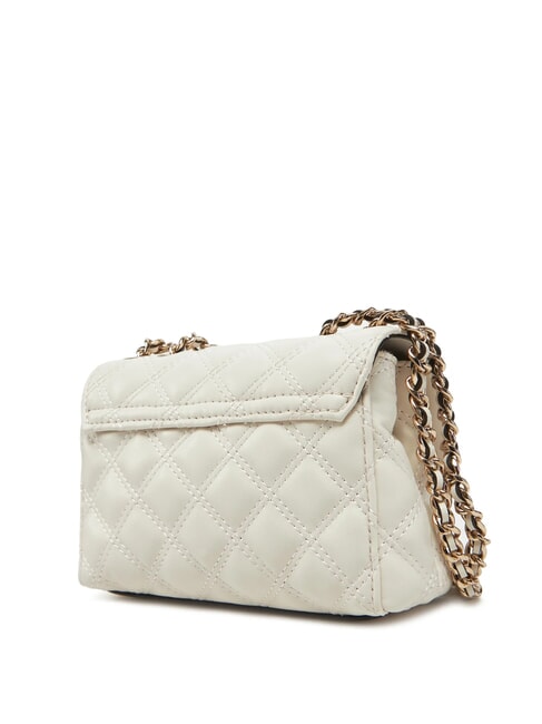 GIULLY Borsa trapuntata mini con flap OFFWHITE - Borse Donna