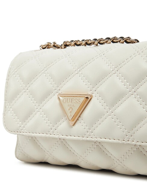 GIULLY Borsa trapuntata mini con flap OFFWHITE - Borse Donna