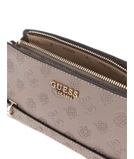GUESS ZARELA  Borsetta a tracolla dark taupe logo - Borse Donna - 4
