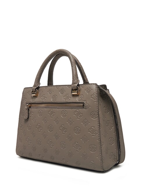 ZARELA  Borsa a mano, con tracolla dark taupe logo - Borse Donna