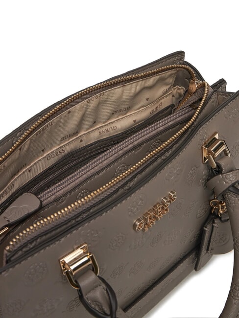 ZARELA  Borsa a mano, con tracolla dark taupe logo - Borse Donna