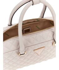 GUESS ECO RIANEE Borsa a bauletto con tracolla STONE - Borse Donna - 5