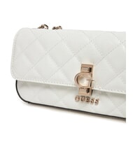 GUESS BESSEY Borsa convertible con patta white - Borse Donna - 3