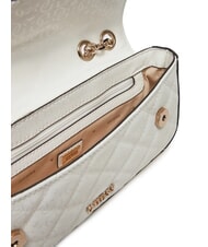 GUESS BESSEY Borsa convertible con patta white - Borse Donna - 4