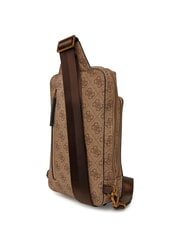 GUESS MILANO 4G Maxi Borsello beige/brown - Tracolle Uomo - 2