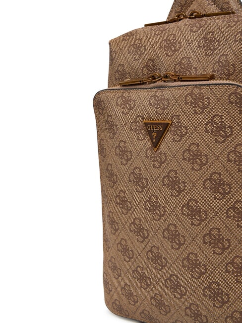 MILANO 4G Maxi Borsello beige/brown - Tracolle Uomo