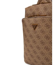 GUESS MILANO 4G Maxi Borsello beige/brown - Tracolle Uomo - 3