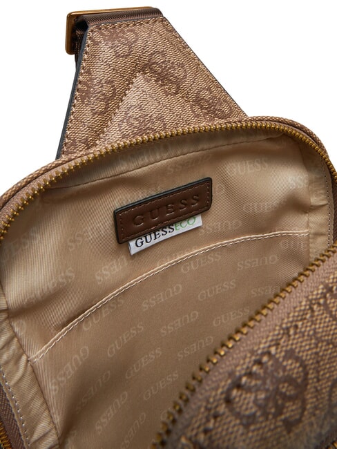 MILANO 4G Maxi Borsello beige/brown - Tracolle Uomo