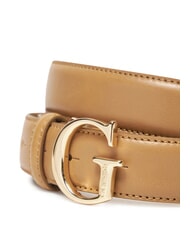 GUESS G Cintura in pelle, accorciabile Camel - Cinture - 2